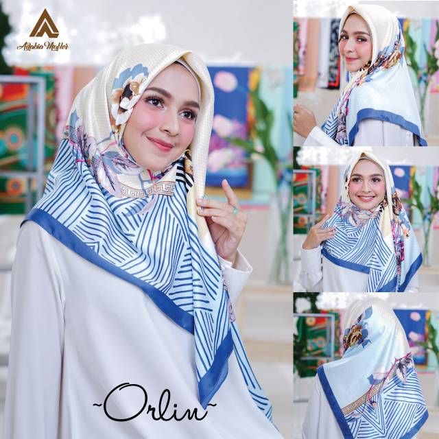 Hijab segi empat orlin 3 by adabia mufler