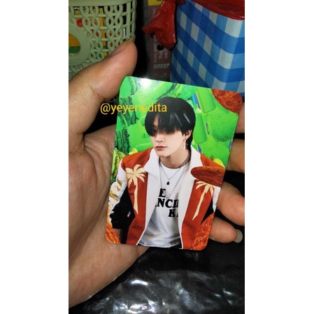 AR Photocard Jeno Hot Sauce Jewel Case