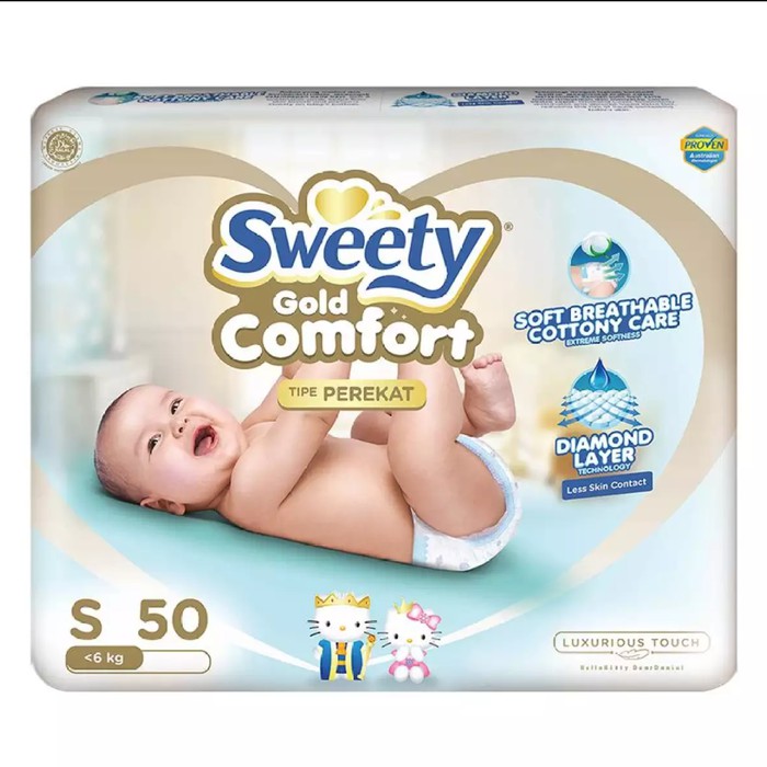 Sweety Gold Comfort S50/popokcibarusah