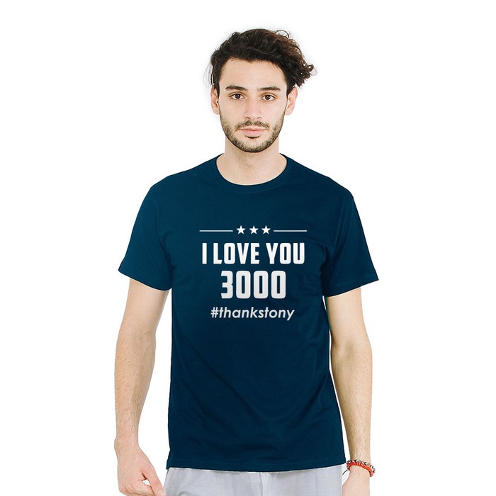 T shirt Pria Kaos Avanger End Game I Love You 3000 Premium Distro 03