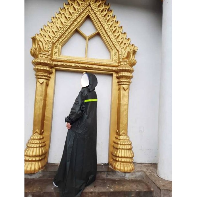 Jas Hujan Syari Raincoat City Jas Hujan Wanita Dewasa Jas Ujan Ponco