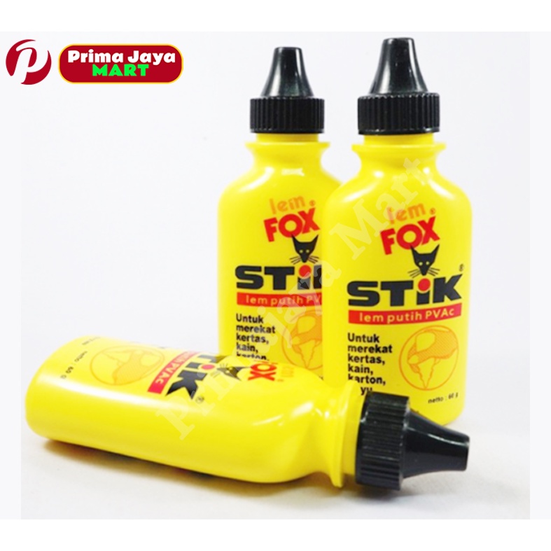 

LEM FOX STIK 60g (Untuk Kertas, Karton dan Kayu) | Per PCS