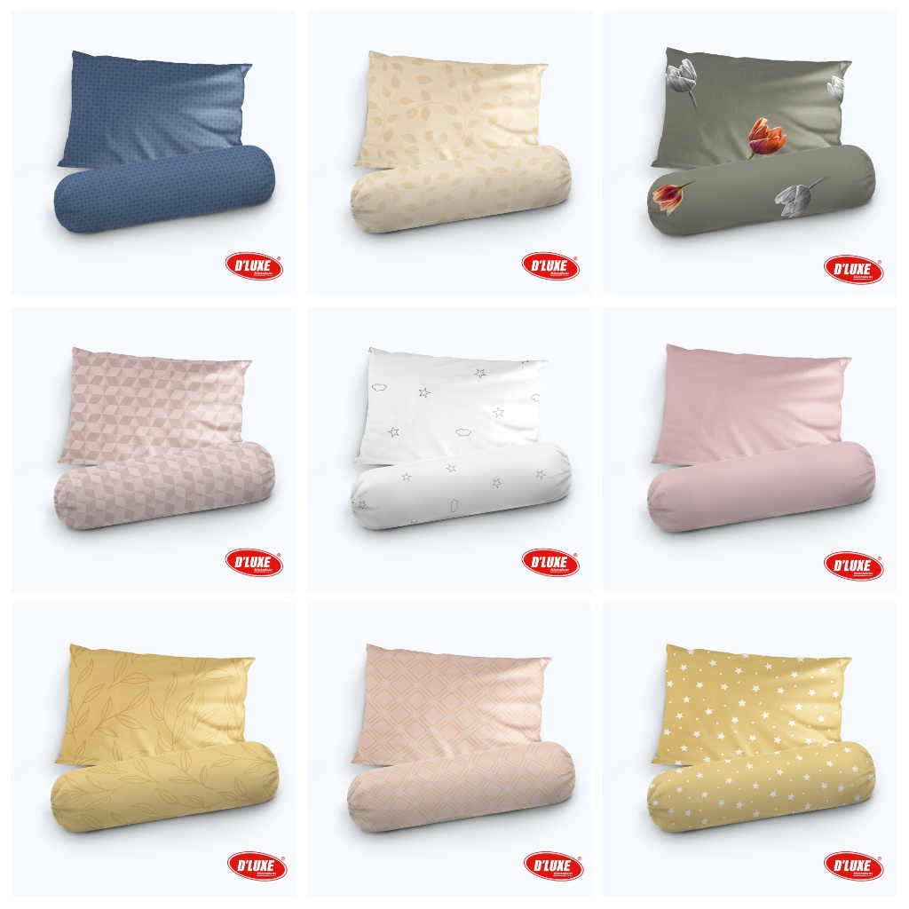 Home-Klik Kintakun D'Luxe Sarung Bantal + Sarung Guling - Random