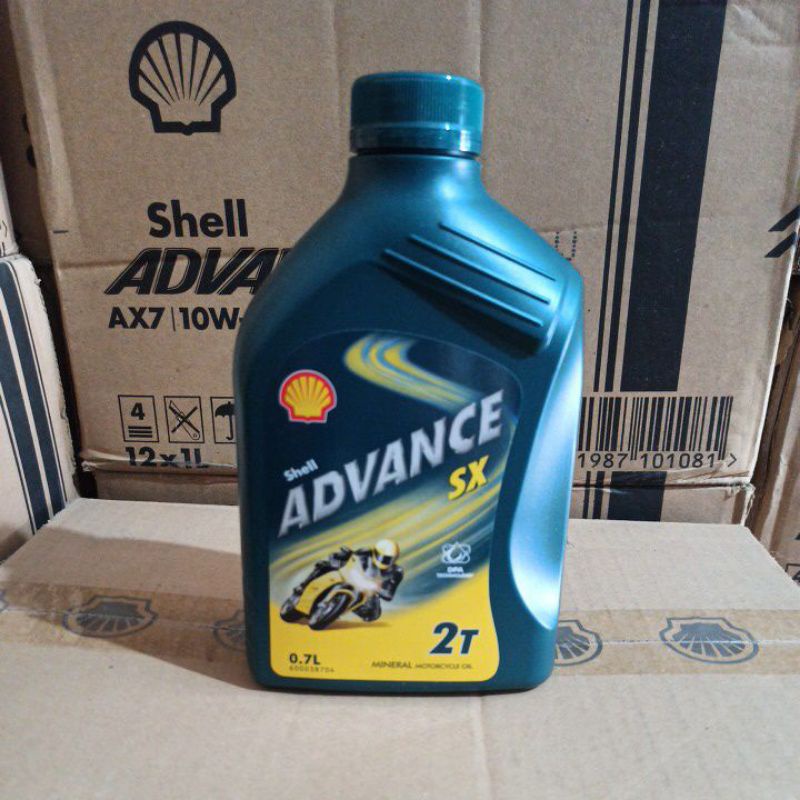 Oli Samping Shell Advance SX 2T 0,7L JASO FB