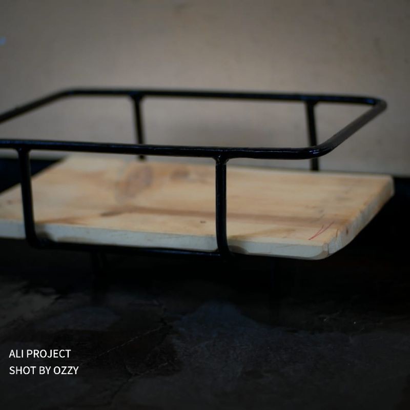 Rak Depan Sepeda Model alas Kayu cocok untuk sepeda federal fixie Minion