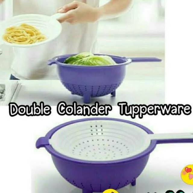 

Double colander