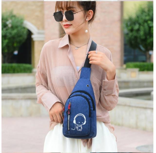 Hot Sale Akbar 2021 Waist Bag Casual Simple Selempang Dada Fashion Wanita Small Korean