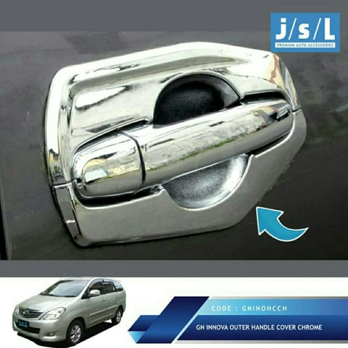 Kijang Innova Outer Handle Cover Chrome /Aksesoris Kijang Innova