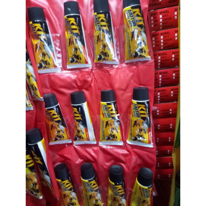 kit odol pengkilat body motor mobil