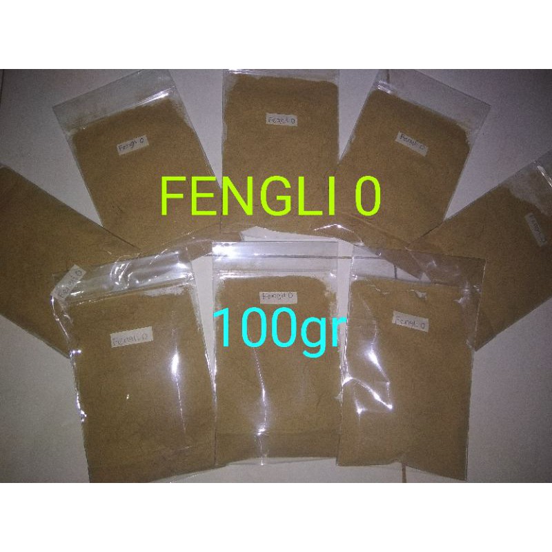 Fengli0 repack 100gr pelet fengli 0 pakan burayak cupang gupy pelet udang ikan hias