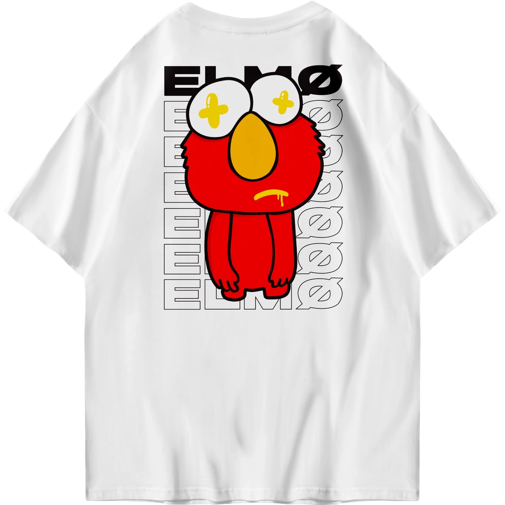 Firstlast Oversized Tshirt Elmo | Kaos  Oversize Pria dan Wanita