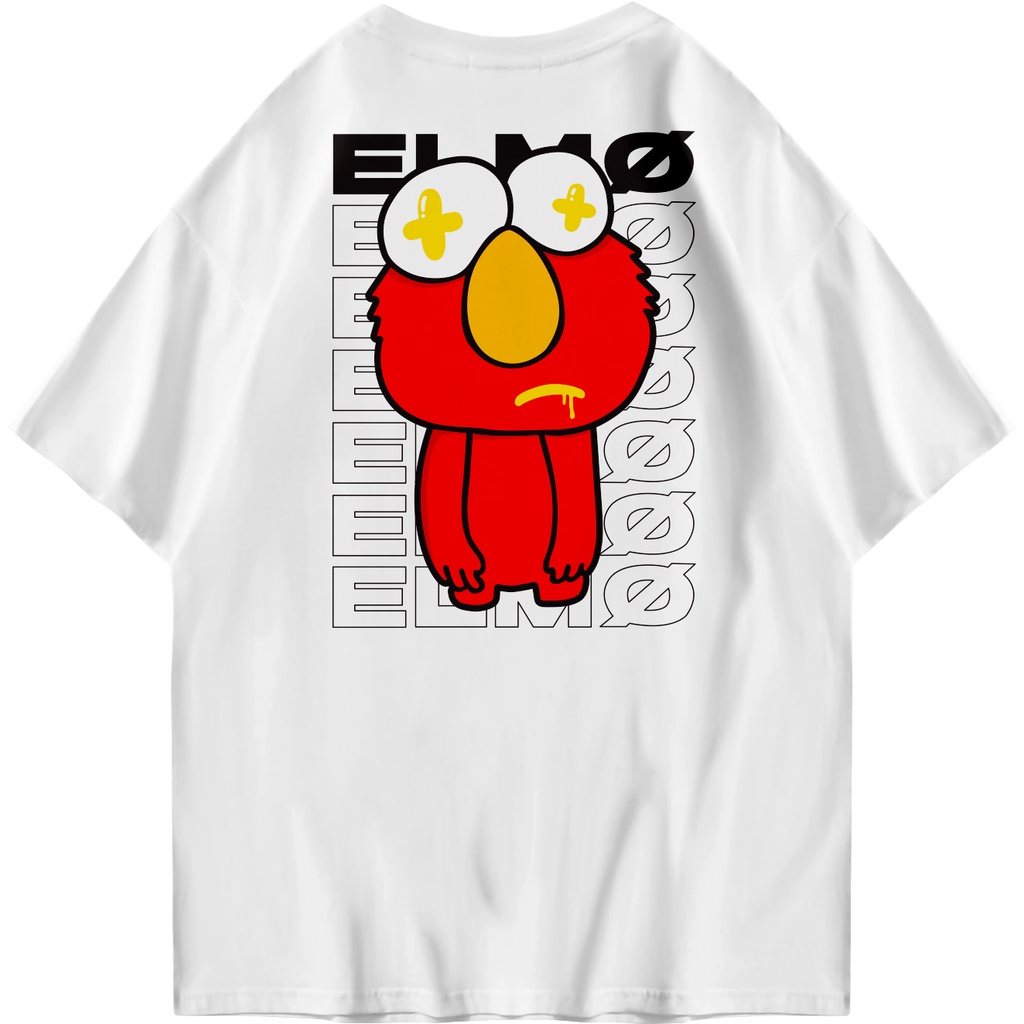 Firstlast Oversized Tshirt Elmo | Kaos  Oversize Pria dan Wanita