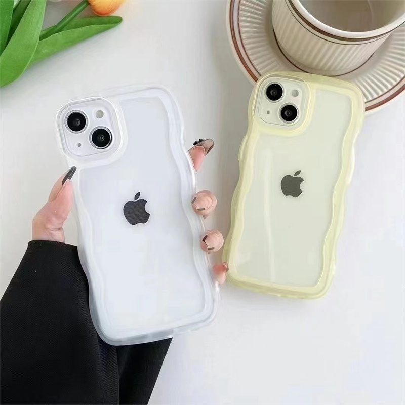 Casing iPhone 13 Pro Max 11 Pro Max 12 Pro XS Max X XR 7 Plus 8 Plus Motif Awan Shockproof