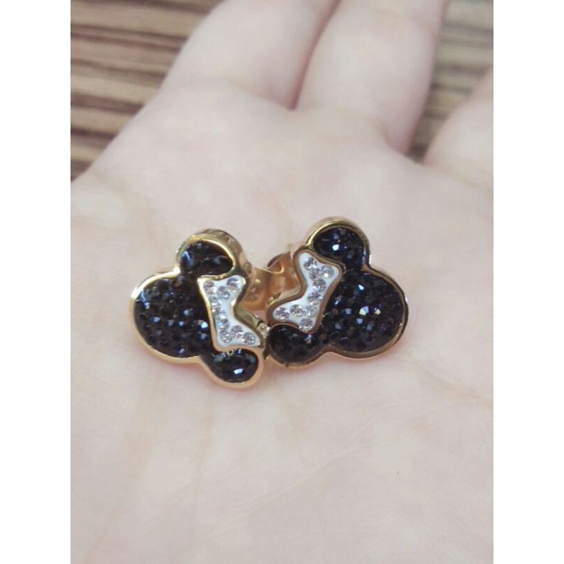 Anting mickey titanium / anting tusuk / anting titanium mickey