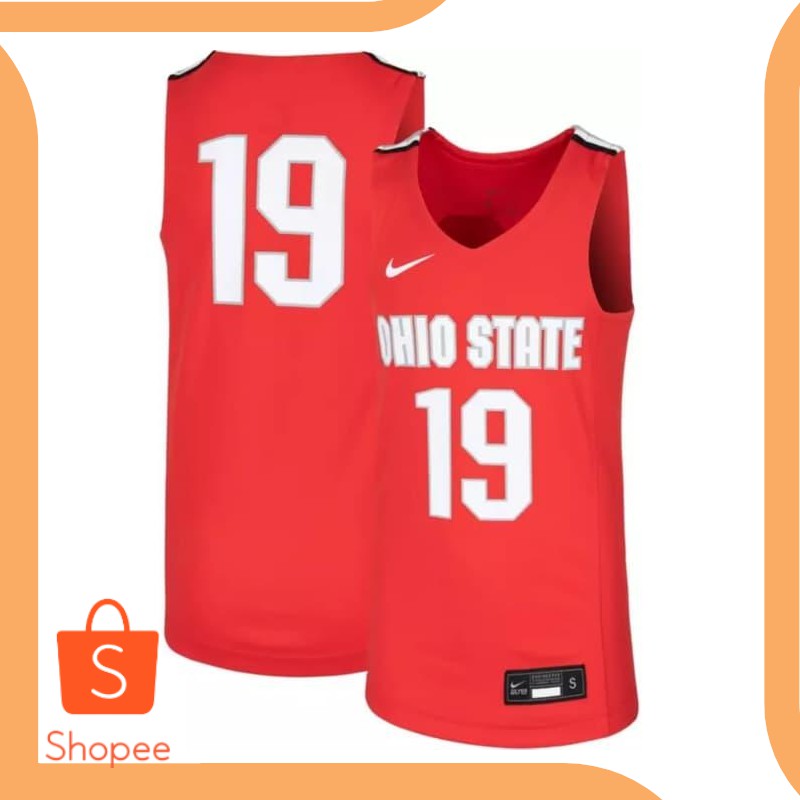 Jual parts JERSEY BASKET ANAK BAJU BASKET ANAK NIKE OHIO STATE BUCKEYES ORI Limited