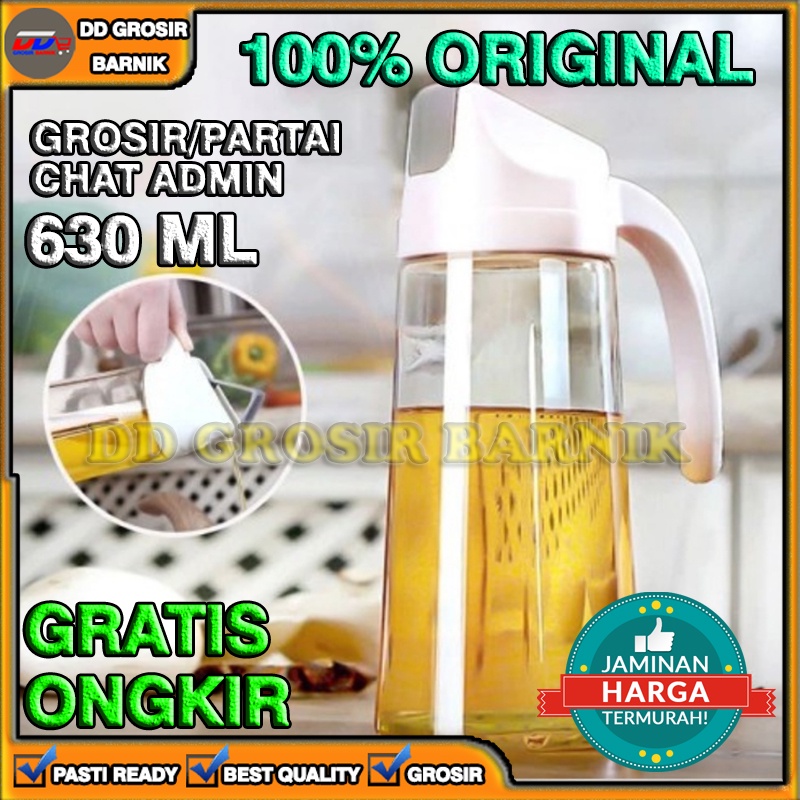 [DGB] BOTOL WADAH MINYAK KACA OILPOT 630ML 630 ML