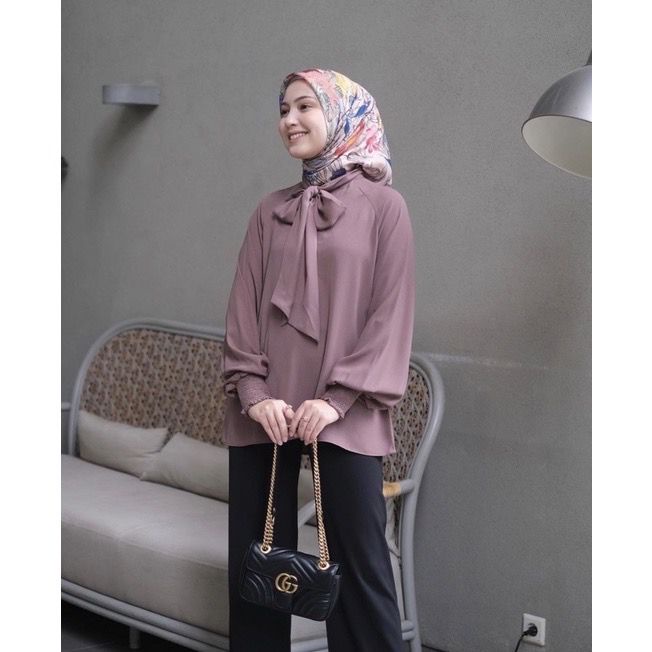 1KG MUAT 5PCS | LERIE BLOUSE TOP ATASAN TALI AIRFLOW CRINKLE HITS OOTD SELEBGRAM FASHION GROSIR WANITA