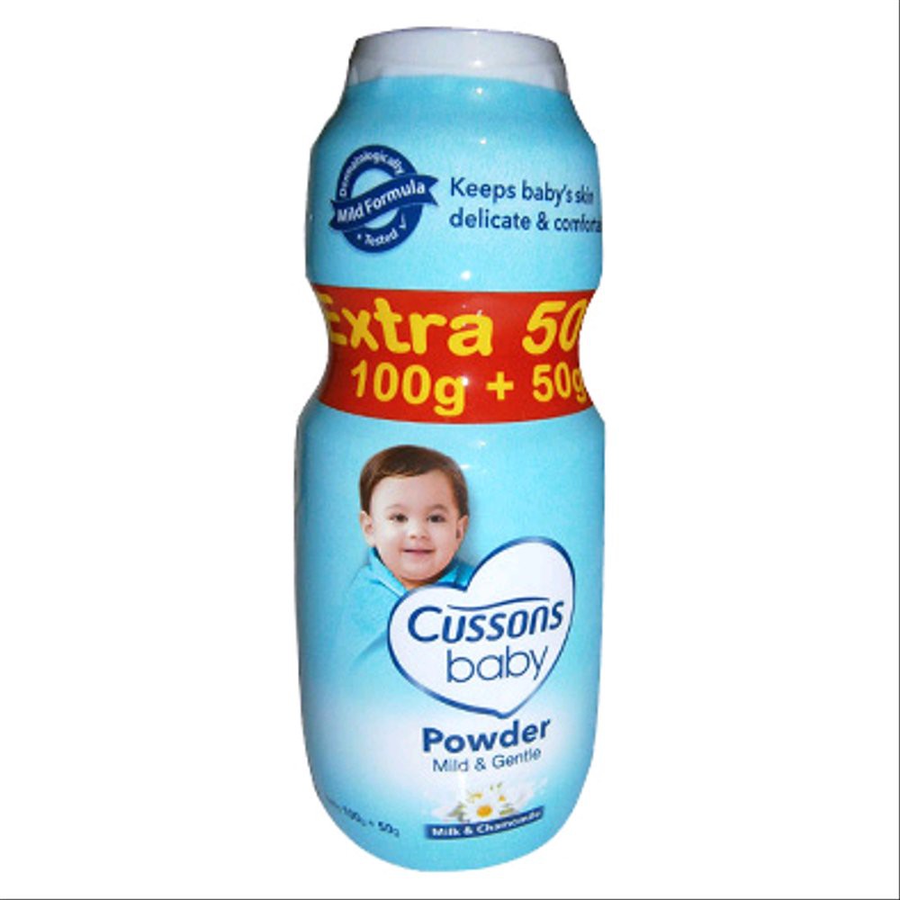 Cussons Baby powder Extra 50% 100g + 50g