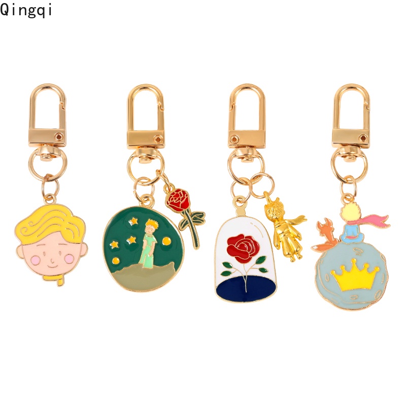 Gantungan Kunci Bentuk Pangeran Kecil Rubah Planet Universe Untuk Tas