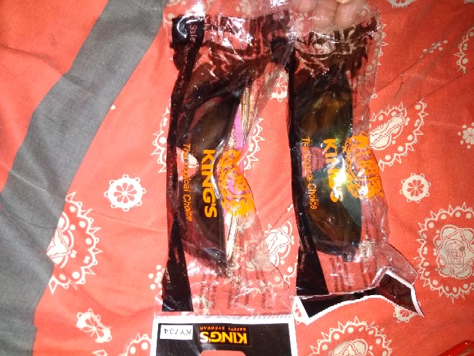 Kacamata Safety Kings Ky 715 Smoke/yellow Mirror