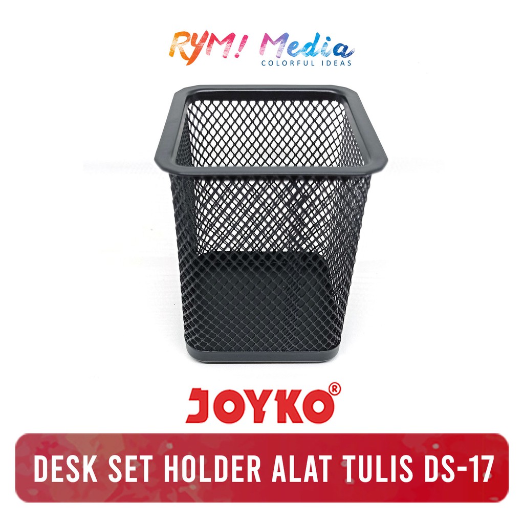 

JOYKO Desk Set DS-17 / Tempat Pensil / Pen Organizer Alat Tulis Jaring Kotak Jala