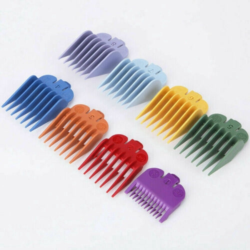 3/8/10Pcs Clip Cutting Guide Comb Professional Clipper Guard Trimmers Hair Clipper Limit Comb Replacement Guards