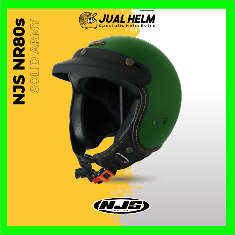 Helm NJS NR80s Solid Army Doff