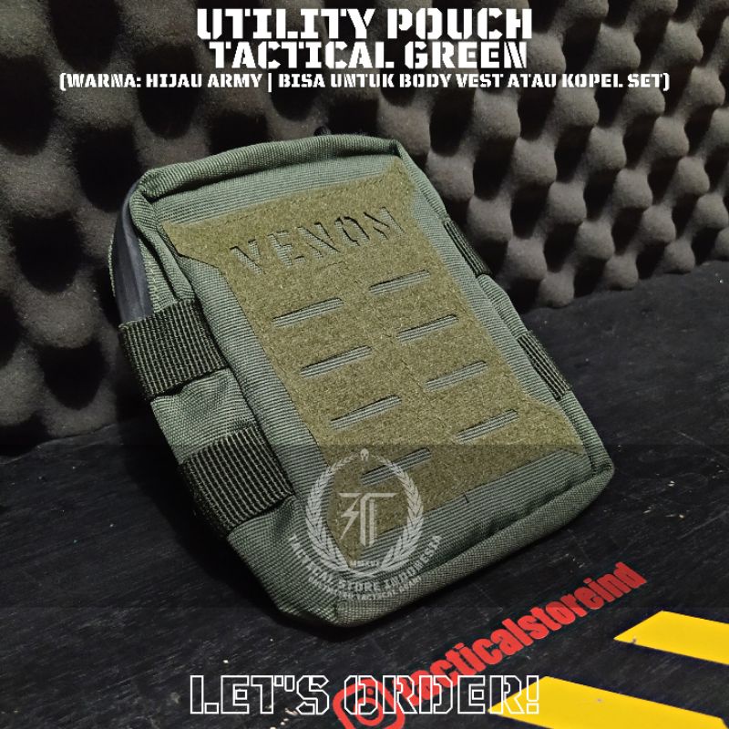 Pouch Tactical Green Venom