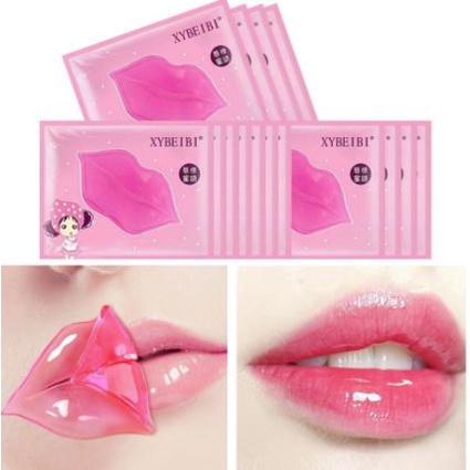 Masker Bibir / Collagen Moisturizing Moist Lip Pelembab Mulut Kering Pecah Mask Lips Halus Lembut Pink