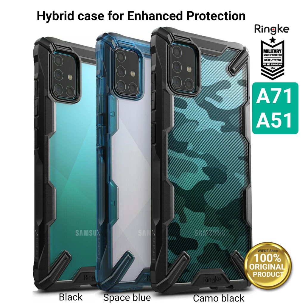 Case Samsung Galaxy A51 A71 RINGKE Fusion X Anti Crack Casing ORIGINAL