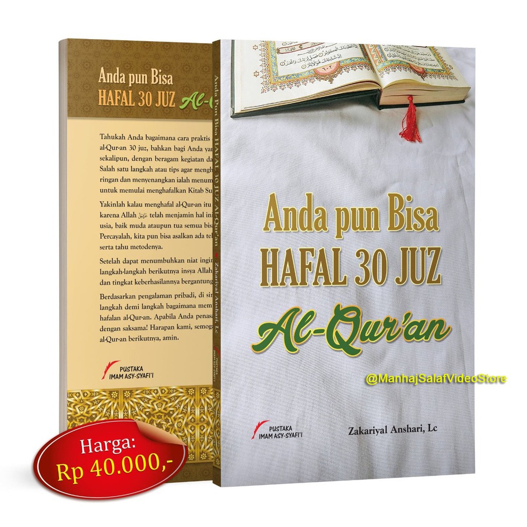 Anda pun Bisa Hafal 30 Juz Al-Qur'an