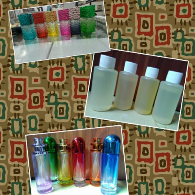 Bibit parfum 100 ml free botol cantik unik