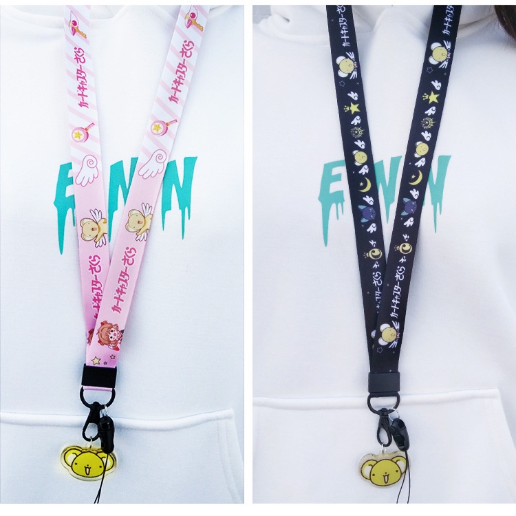 Ponsel lanyard anti-lost halter pendek dan panjang tali pergelangan tangan melebar tahan lama lionti