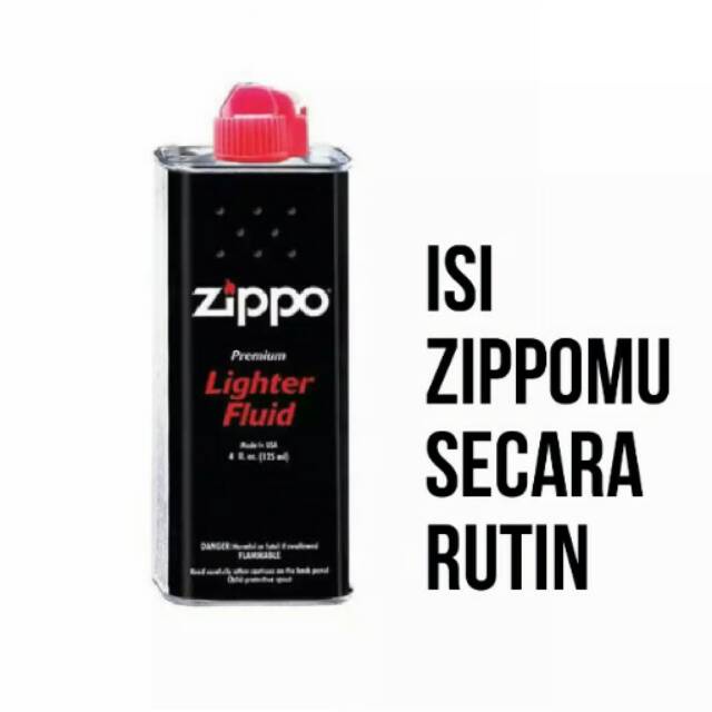 Minyak Zippo -125ml/Minyak Zippo/Isi Ulang Zippo