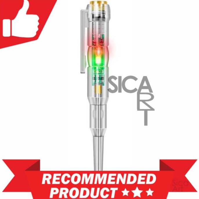 

(BISA COD) ANENG Obeng Tester Pen with Indicator Dual LED - B12 BERGARANSI Kode 1327