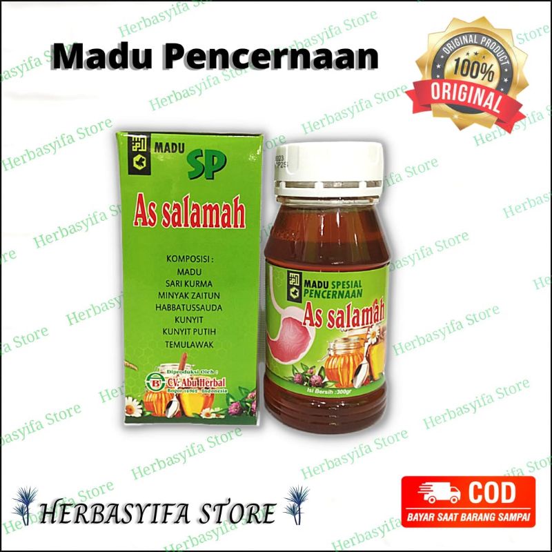 Madu Pencernaan Assalamah - Maag Kronis - Liver - Asam Lambung - GERD