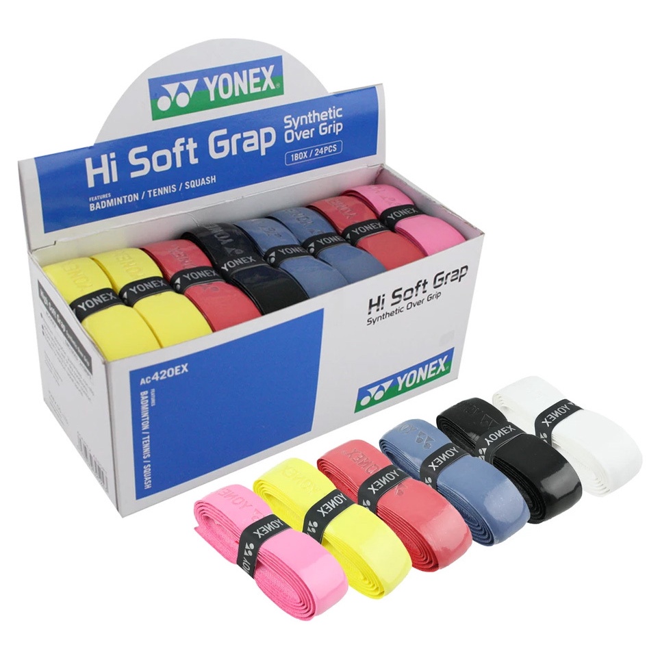 Grip KARET Badminton Yonex AC420 EX / Grip Yonex Hi Soft AC 420 EX