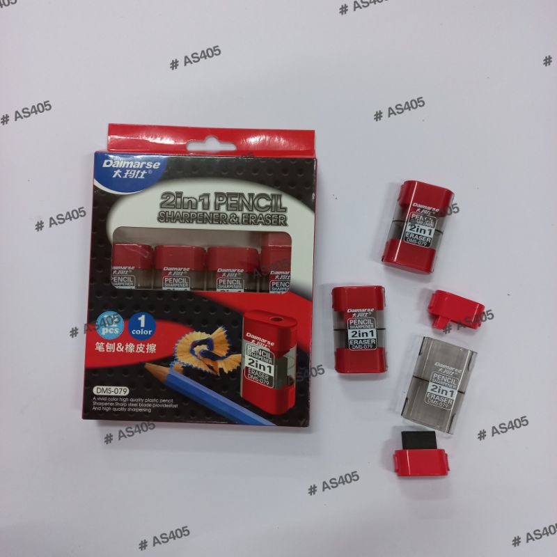 

Asahan / Rautan / Sharpener & Eraser Daimarse 2in1