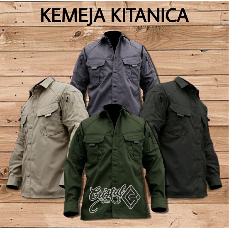 kemeja tactical KTNC - kemeja formal - kemeja parka tactical - kemeja lapangan