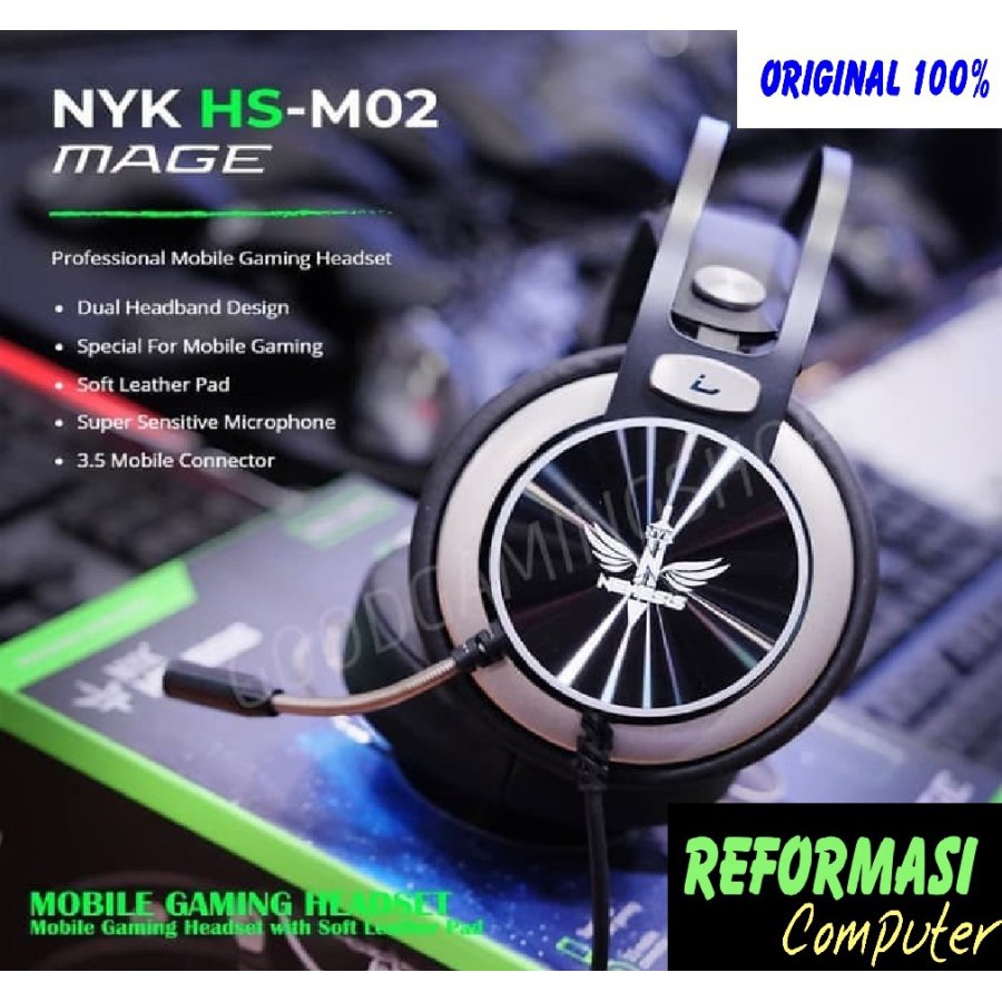 Headset Gaming NYK MAGE HS-M02