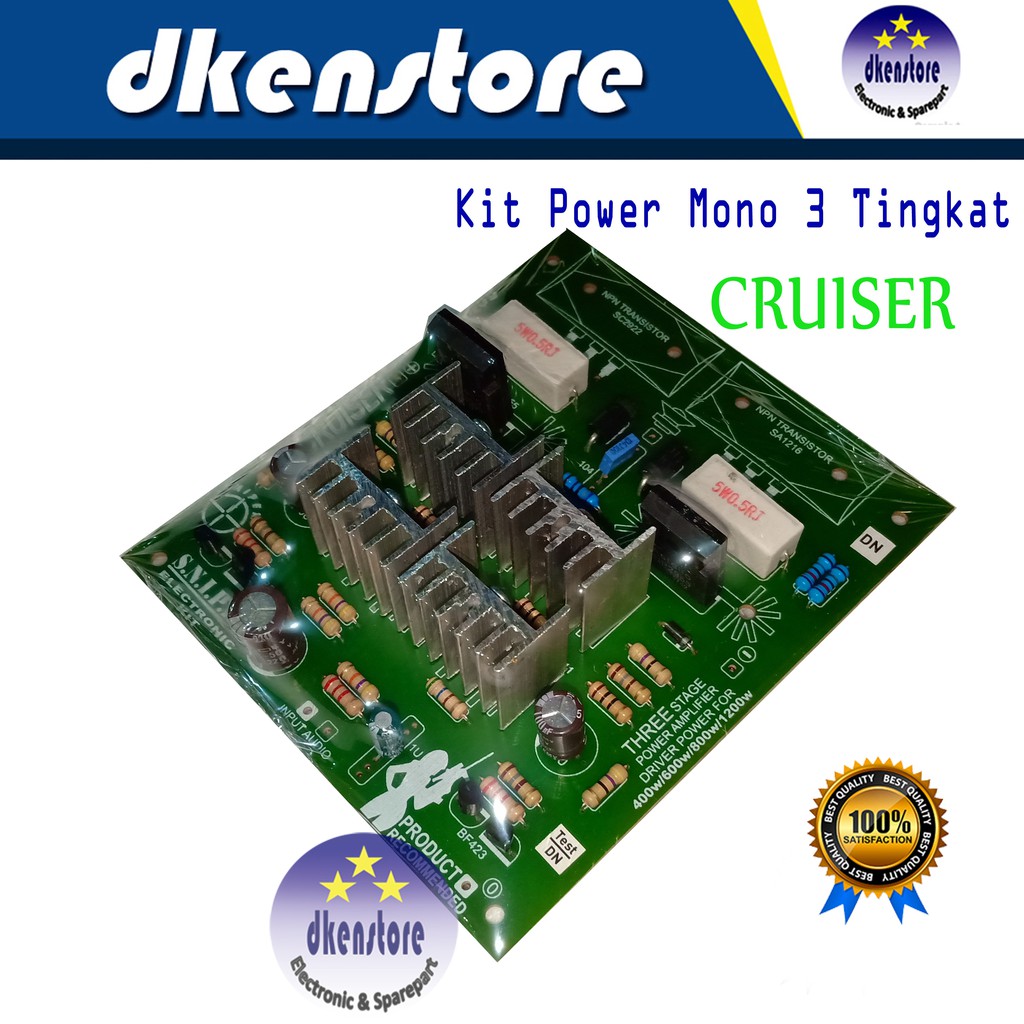 Kit Power Mono 3 Tingkat CRUISER 400w/600w/800w/1200w