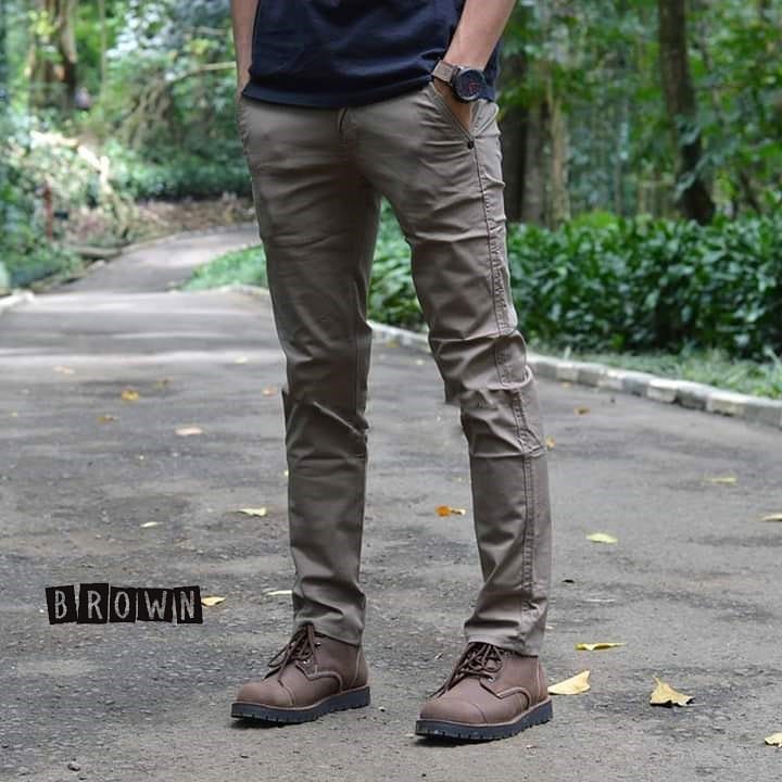 Promo Celana Chinos Stretch MOONOXIDE Premium Promo Gratis Ongkir Terlaris Termurah Terbaru