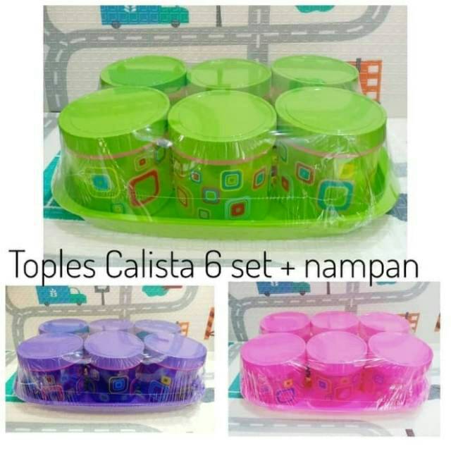 MR toples calista 6 set+nampan
