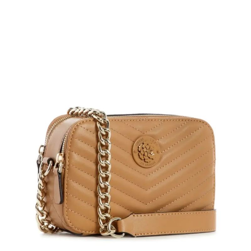 GUESSS Noelle Quilted Camera Crossbody