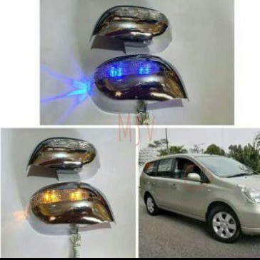 cover spion lampu Nissan. grand Livina chrome