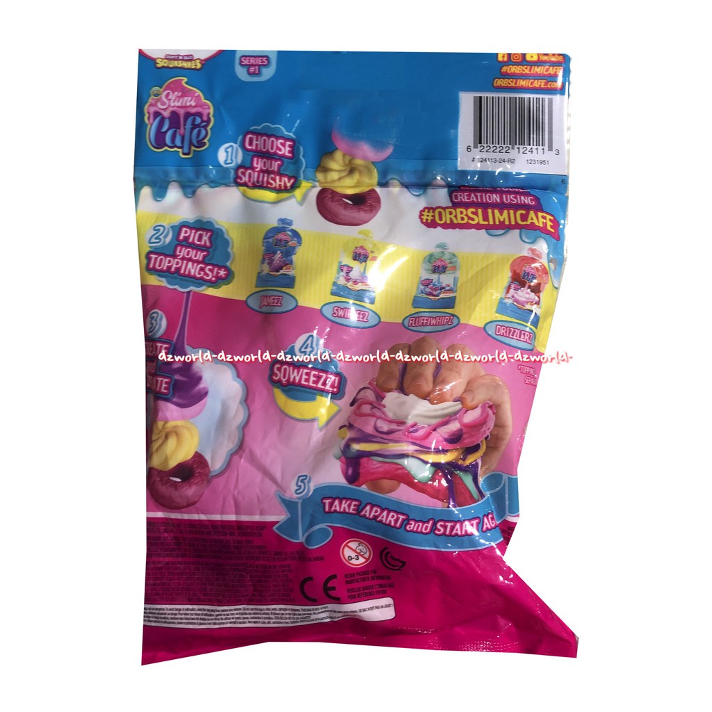 Slimi Café Squeezz La Toys Mainan Anak Slime dan Squishy