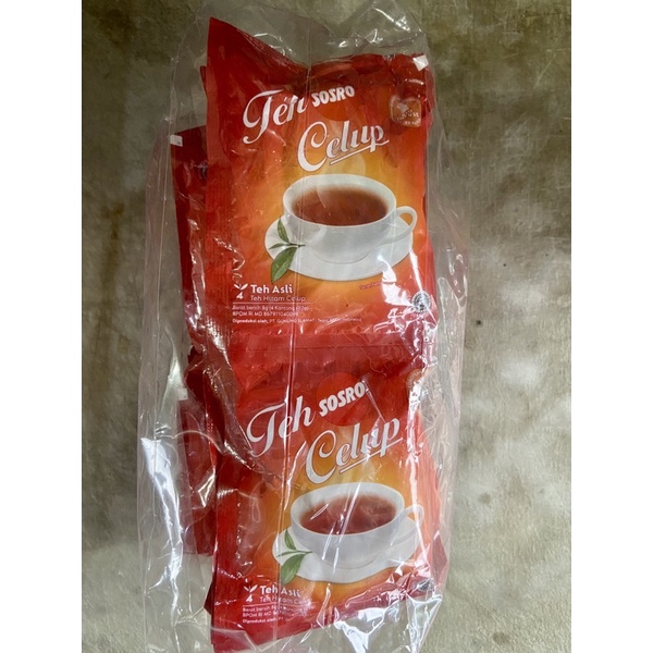 

Teh Celup SOSRO sachet / PAK / 20 sachet