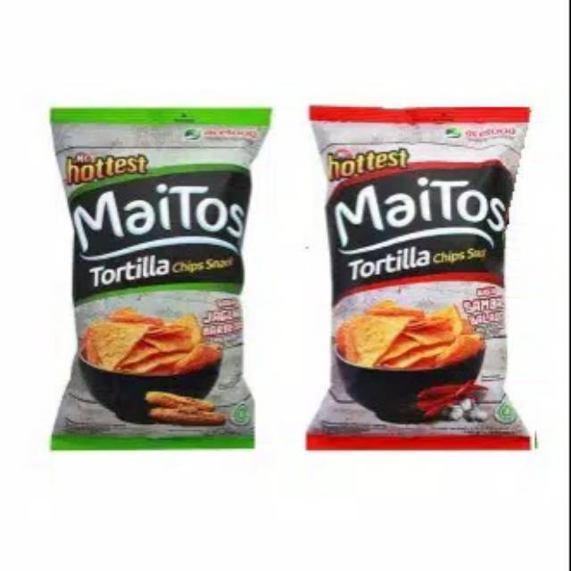 

Maitos Tortilla Jagung Barbeque dan Balado 140gr