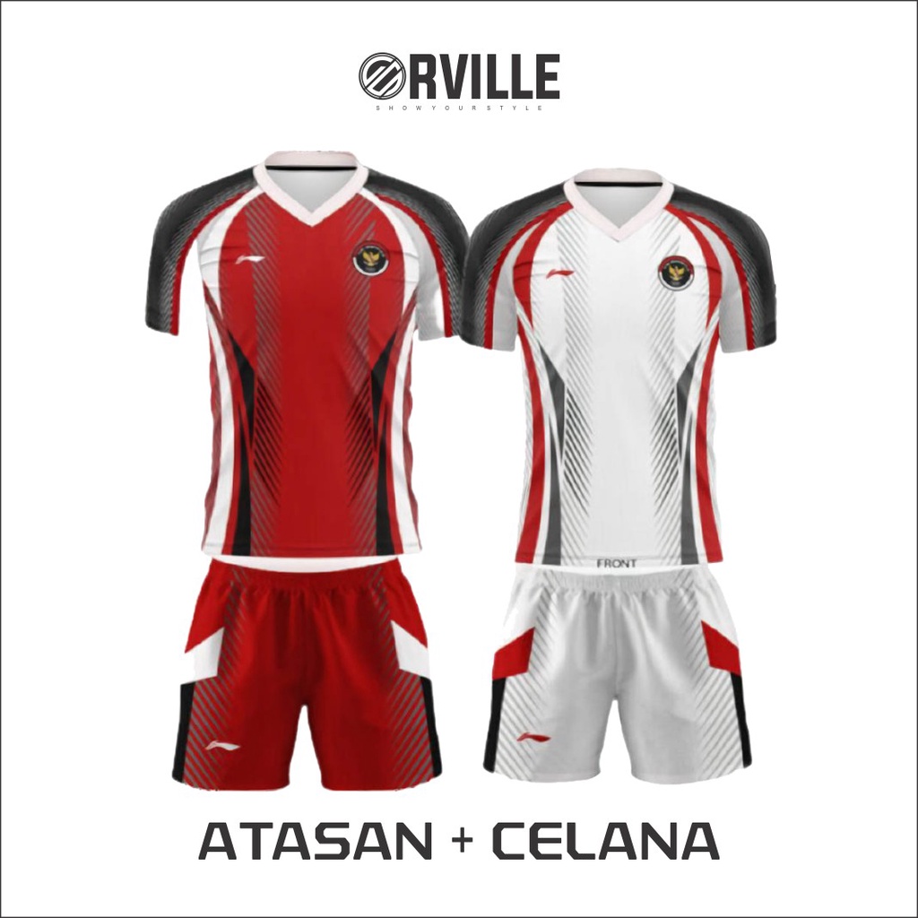 JERSEY TIMNAS BADMINTON OLIMPIADE TOKYO ATASAN &amp; SETELAN  FULL PRINTING/FREE NICKNAME/FREE MASKER