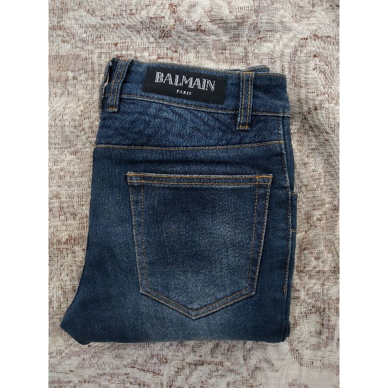 balmain bikers skinny fit second original
